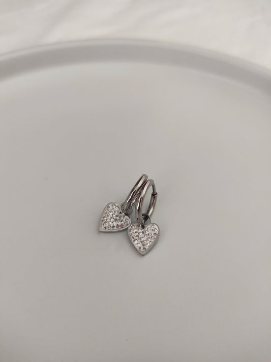 Heart earrings