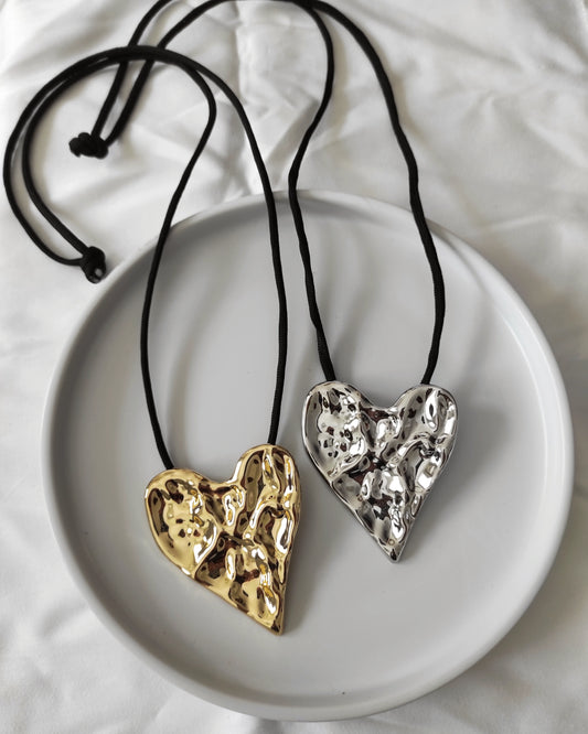 Big heart necklace