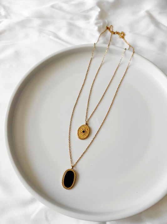 Alice double necklace