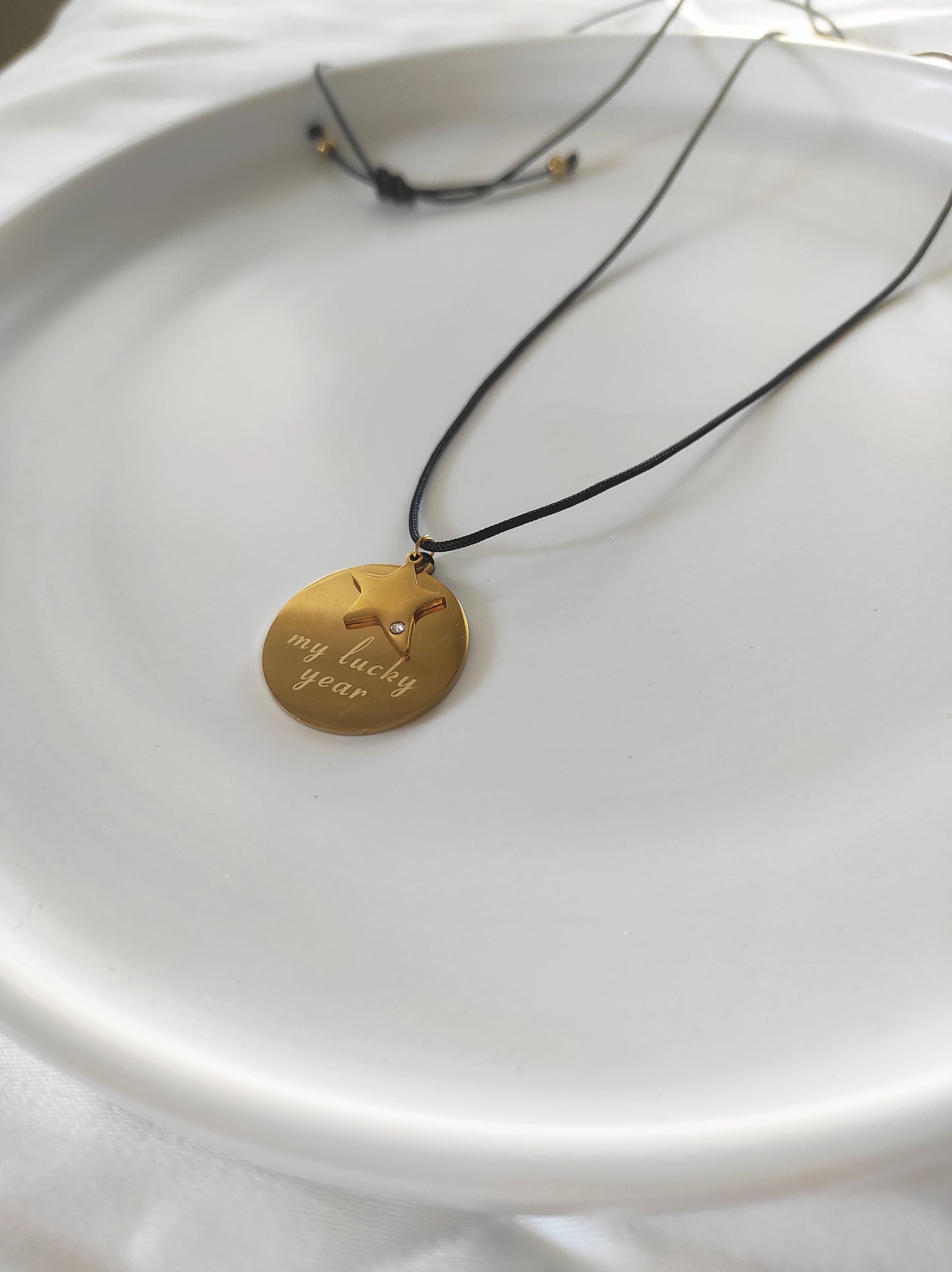 My lucky year necklace
